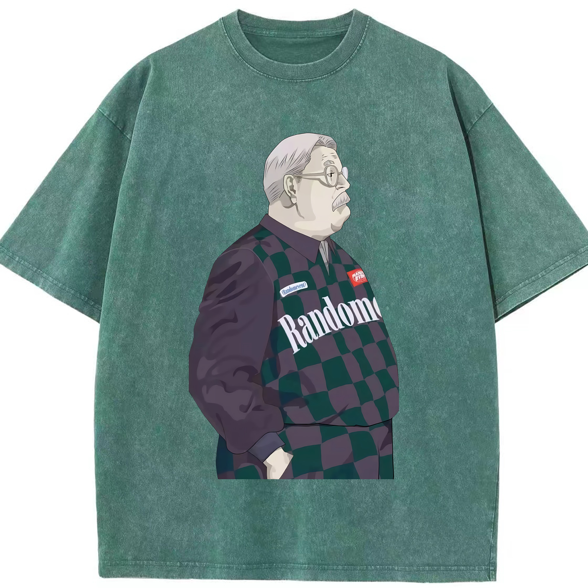 （画像用） SLAM DUNK／スラムダンク 綿100% ヴィンテージ風 半袖Tシャツ（フロントプリント）